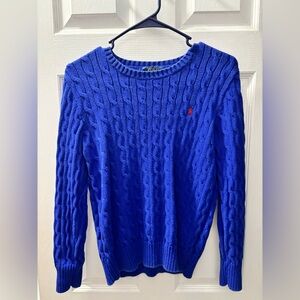 Kids Ralph Lauren Blue Sweater. Size L